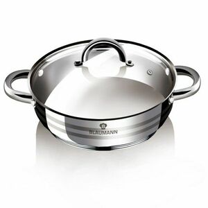 Blaumann Serpenyő fedővel Gourmet Line 20 cm, 20 cm átmérőjű kép