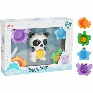 Panda fürdőjáték készlet, 5 db, 4 hónapos kortól kép