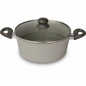 Lamart LT1268 Casserole fedővel, csíkos, átmérő 24cm. kép
