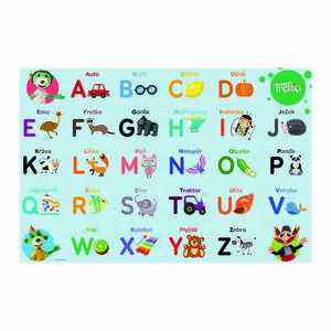 Trefl Treflik megismerik az ábécét puzzle, 30 db-os kép
