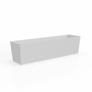 Gardenico Florence Stone virágláda fehér, 75 cm, fehér, 75 cm kép