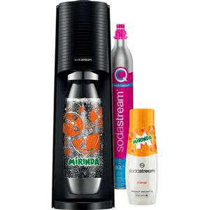 Sodastream Terra Black Mirinda MegaPack CQC, fekete kép