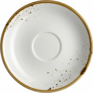 Mäser Espresso csészealj Pintar Fehér barnapöttyök 13 cm, barna, S kép