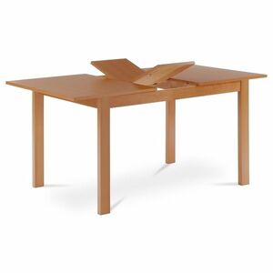 Összecsukható étkezőasztal 120-150 x 80 cm, bükkfa, világosbarna kép