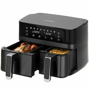 ProfiCook FR 1295 H dupla forrólevegős fritőz, 9 l kép