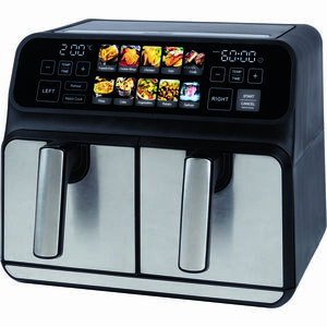 ProfiCook FR 1287 H dupla forrólevegős fritőz, 8 l kép