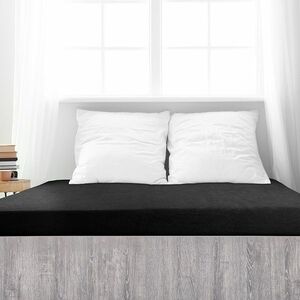 4Home Ideal frottír lepedő fekete, 90 x 200 cm, fekete, 90 x 200 cm kép