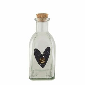 Bohemia Gifts Szív üvegpalack, 250 ml kép
