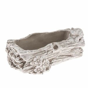 Betontartály virágládához Virágos láda, szürke, 11x 21 cm, 11 x 21 cm kép