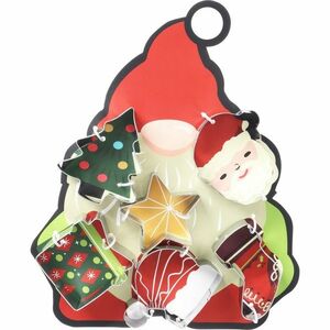 Santa 6 db-os süteményes kivágó készlet kép