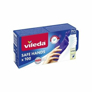 Vileda Safe Hands kesztyű M/L 100 db, M / L kép