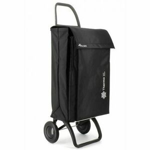 Rolser TERMO XL MF RG kerekes bevásárlótáska, fekete, fekete kép
