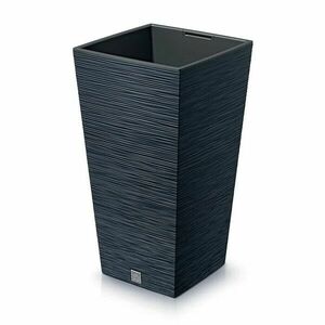 FURU SQUARE 24 cm-es virágtartó, antracit, antracit, 24 cm kép