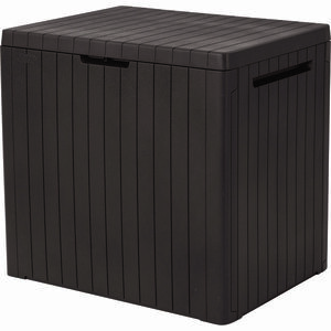 Keter City kerti tárolódoboz, barna, 113 l, 55 x 58 x 44 cm kép