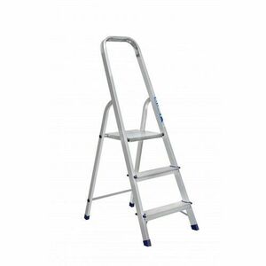 Alumet AM 703 Alumínium egyoldalas lépcsők, 2 plusz 1, 3 lépcsőfok, 60 cm kép