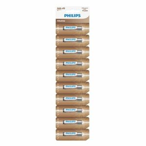 Philips AAA Entry alkáli elemek, 10 db kép