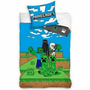 Minecraft Mob Monsters gyerek ágyneműhuzat, 140 x 200 cm, 70 x 90 cm kép