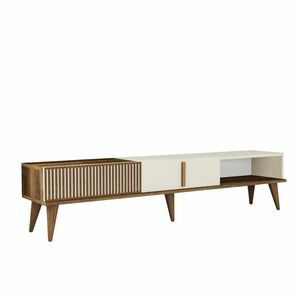 TV asztal Milan Alt Cream, krém kép