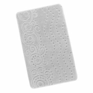 Bellatex Bany Ornament fürdőszobaszőnyeg , világosszürke, 60 x 100 cm kép