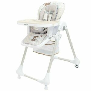 Baby Mix Infant gyerek etetőszék, bézs kép