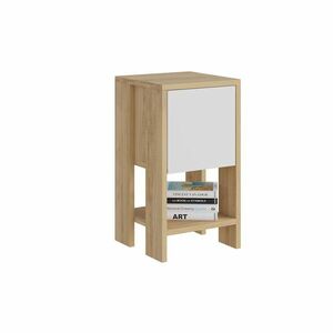Ema Sapphire Oak éjjeliszekrény , természetes kép