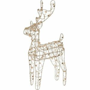 Goldwire karácsonyi LED rénszarvas arany, 24 x 37 cm kép