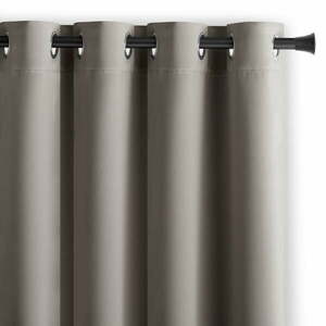 Eyelets Beige bézs sötétítő függöny, 140 x 245 cm - AmeliaHome kép
