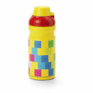 Sárga gyerek ivópalack 390 ml Brick – LEGO® kép
