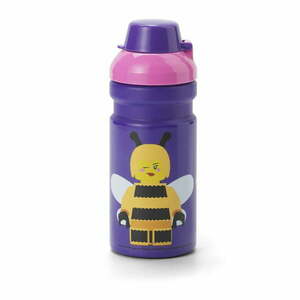 Lila gyerek ivópalack 390 ml Bee – LEGO® kép