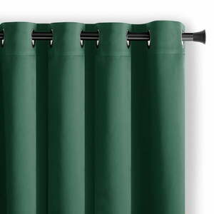 Sötétzöld sötétítő függöny 140x270 cm Eyelets – Restilo kép