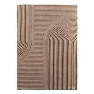 Világosbarna mosható szőnyeg 120x170 cm Pompei 1612 – Ayyildiz Carpets kép