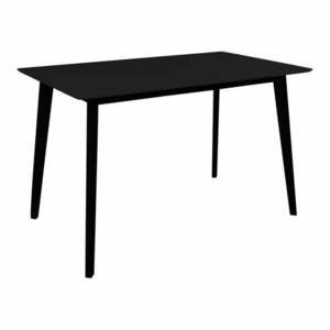 Étkezőasztal fekete asztallappal 70x120 cm Vojens – Bonami Essentials kép