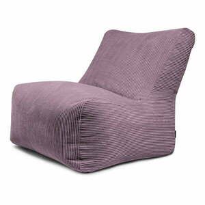 Lila kordbársony babzsákfotel Seat 100 Lounge – SLOWDOWN kép