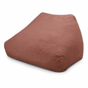 Téglavörös kordbársony babzsákfotel Sofa Snug – SLOWDOWN kép