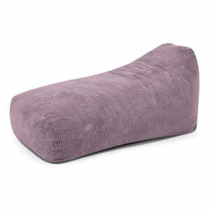Lila kordbársony babzsákfotel Snug Long 140 – SLOWDOWN kép