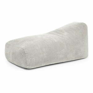 Krémszínű kordbársony babzsákfotel Snug 130 – SLOWDOWN kép