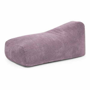 Lila kordbársony babzsákfotel Snug 130 – SLOWDOWN kép