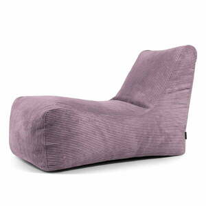 Lila kordbársony babzsákfotel Lounge – SLOWDOWN kép