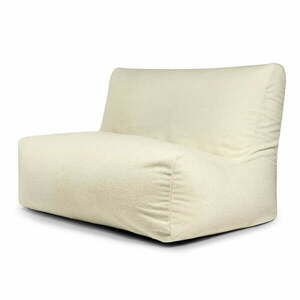 Krémszínű buklé babzsákfotel Sofa Seat Lounge – SLOWDOWN kép