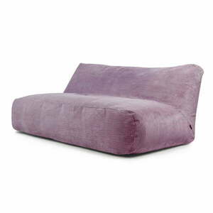Lila kordbársony babzsákfotel Sofa Tube 190 – SLOWDOWN kép