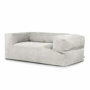Krémszínű kordbársony babzsákfotel Sofa MooG – SLOWDOWN kép