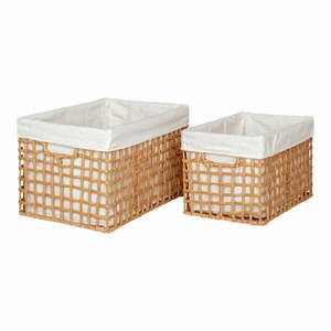Tárolókosár szett 2 db-os 25x35x22 cm Bustelo – House Nordic kép