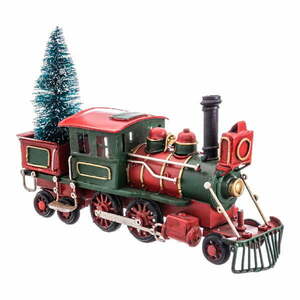 Fém karácsonyi figura (magasság 13 cm) Train – Casa Selección kép