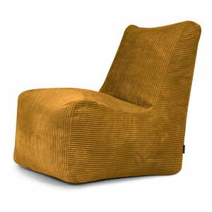 Mustársárga kordbársony babzsákfotel Seat Lounge – SLOWDOWN kép