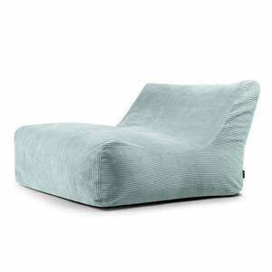 Mentazöld kordbársony babzsákfotel Sofa Lounge – SLOWDOWN kép
