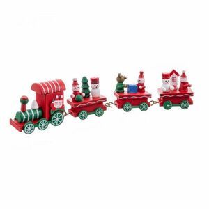 Fa karácsonyi figura (magasság 7, 5 cm) Locomotive – Casa Selección kép