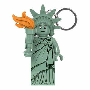 Zöld világító kulcstartó Statue of Liberty – LEGO® kép