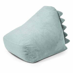 Mentazöld kordbársony gyerek babzsákfotel Snug 80 Dragon – SLOWDOWN kép