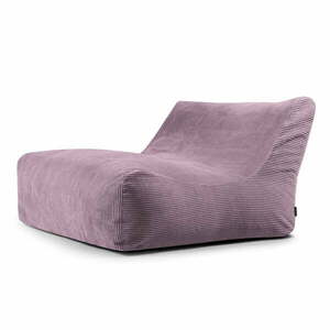 Lila kordbársony babzsákfotel Sofa Lounge – SLOWDOWN kép