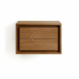 Barna teakfa fali mosdó alatti szekrény 60x40 cm Kenta – Kave Home kép